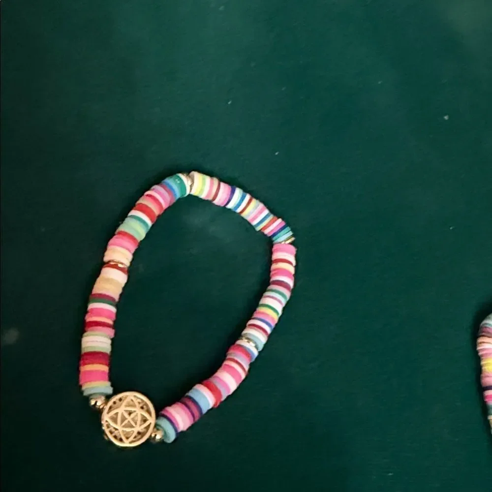 N/A vibrant beaded
